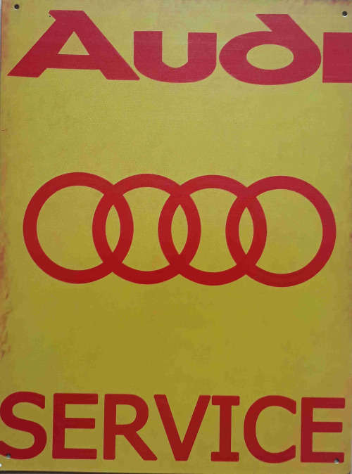 Audi Service metal Sign