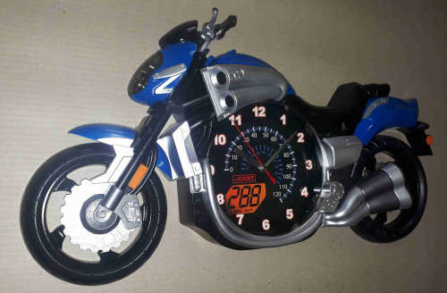 Model Motor Bike clock.