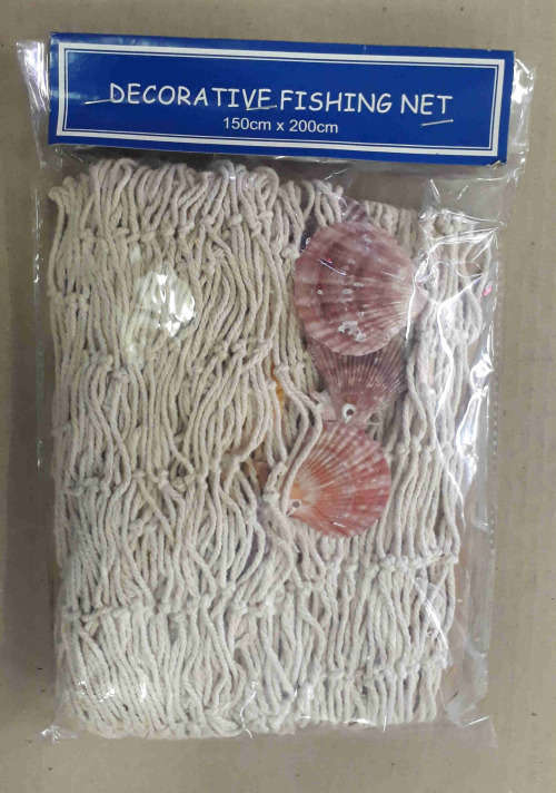 Decorative fishing net. 150cm x 200cm