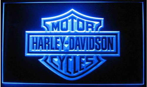 Harley Davidson neon electric bar sign. 220v