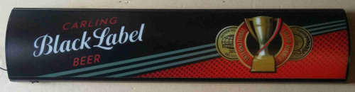 Carling Black Label pub,bar, man cave,  advert light box . LED.