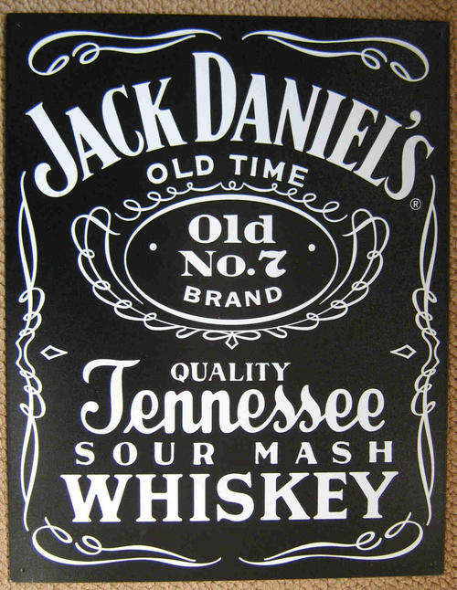 Jack Daniel's Black Lable Metal sign