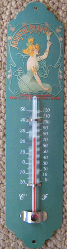 Absinthe Blanqui Thermometer                                                              mt27