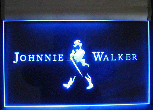 Johnnie Walker neon electric bar sign           bd2