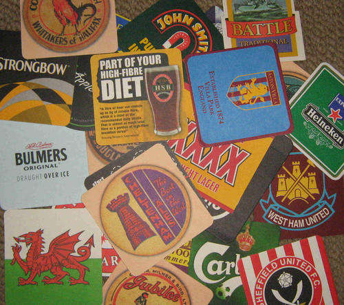 Bar coasters 25 assorted