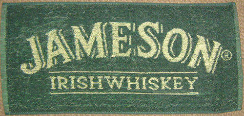 Jameson Irish Whiskey bar towel   bw9