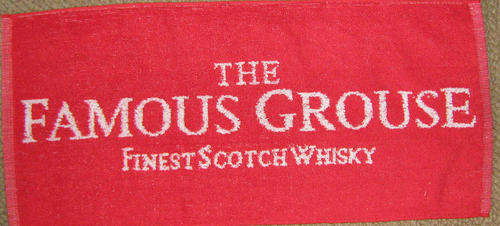 Famous grouse whisky bar towel                                                        bw9
