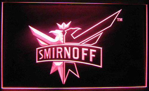 Smirnoff bar neon sign