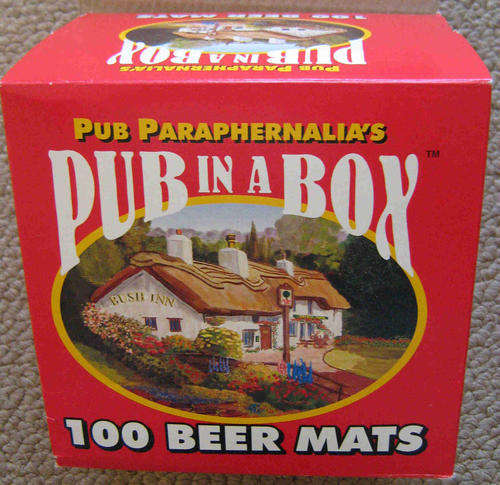 Coasters, 100 x assorted English pub