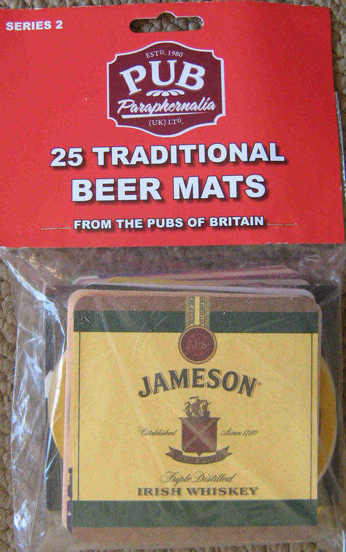 Bar coasters 25 assorted English pub. Series 2