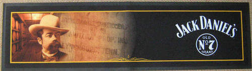 Jack Daniel's Bar Runner/ bar mat/ wetstop. Very rare                                         bw7