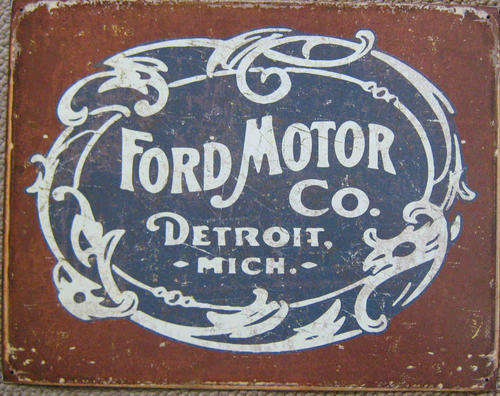 Ford. Genuine parts used here
