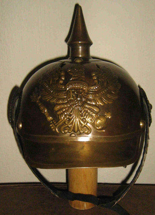 German officers helmet