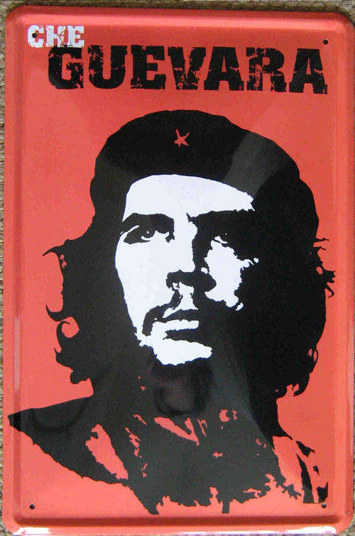 Che Guevara  metal sign