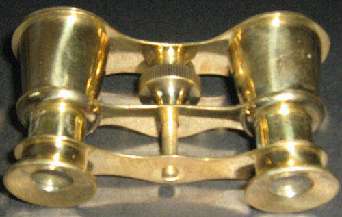 Nautical brass binocular