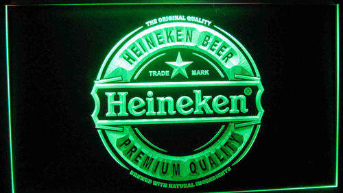 Heineken neon sign. 220v