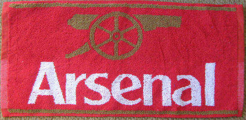 Bar towel. Arsenal foot ball club