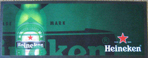 Heineken bar runner/ wetstop