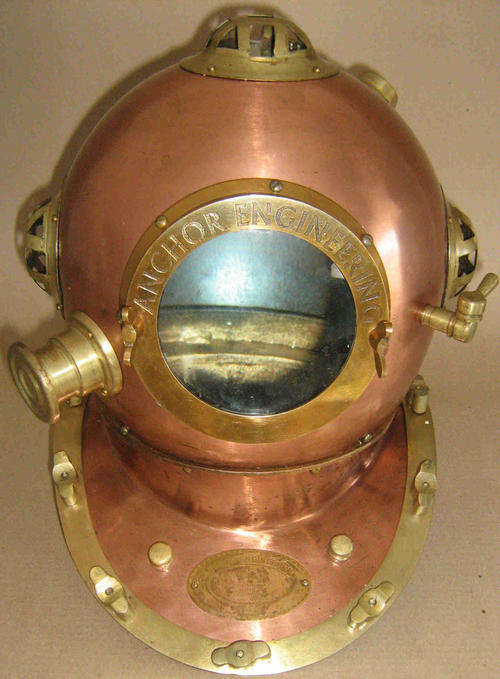 Nautical divers helmet