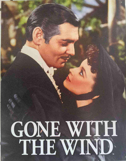 GWTW Scarlet & Rhett. Gone with the wind metal sign