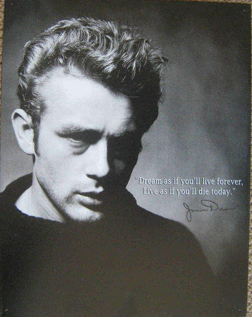 James Dean. Vintage style metal sign                                                       mt28