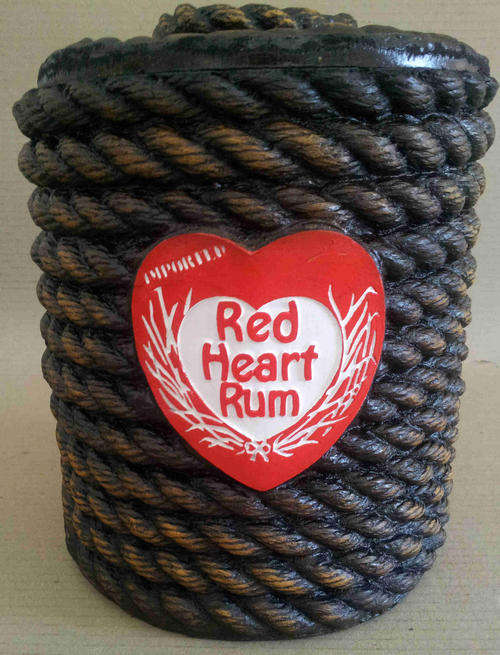 Ice bucket. Red-Heart Rum