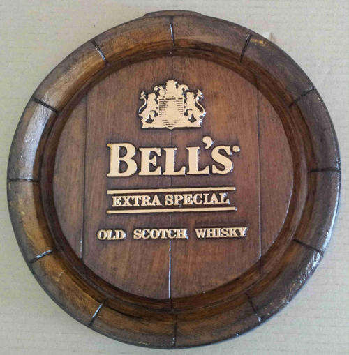 Bells Whisky barrel end