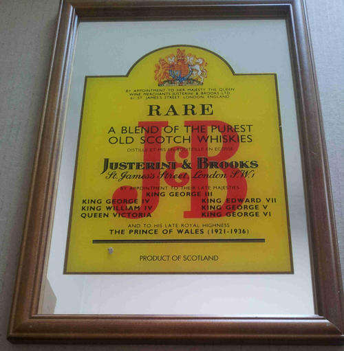 J&B pub mirror                                                                                bd4