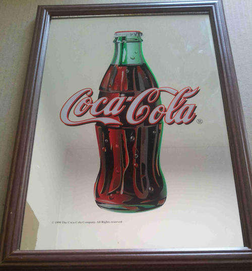 Coca-Cola pub mirror                                                                       bd4