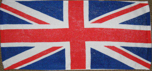 Union Jack flag bar towel                                                             bw9