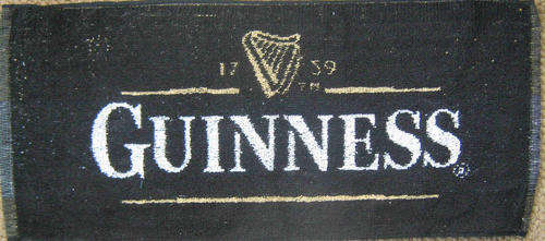 Bar towel. Guinness                                                                           bw9