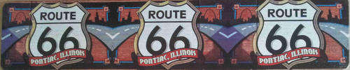 Routr 66 metal sign                                                                           mt25