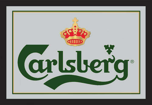 Carlsberg pub mirror                                                                       bd4