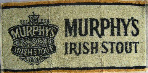 Murphy's Irish stout bar towel