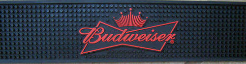 Rudweiser bar mat /wet stop PVC hedgehog