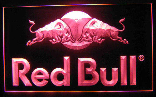 Red Bull neon sign. 220v                                                                   bd2