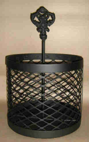 Fireplace. Log barrel                         lr1