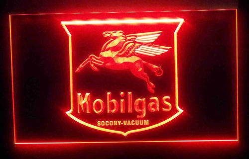 Mobilgas Classic neon sign. 220v                                                      bd2