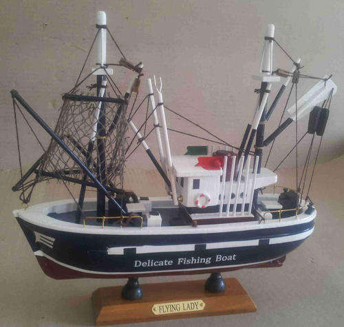 Trawler.  Model fishing boat, great detail.                             bd11