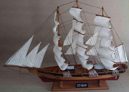 Ship Cutty Sark. Model wood ship, great detail.                                bd11