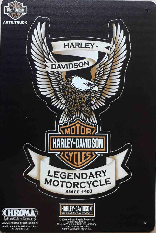 Harley-Davidson Legendary motorcycle metal sign