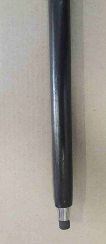 Walking stick. Rosewood with beautiful silver handle and rubber non slip bottom tip bd