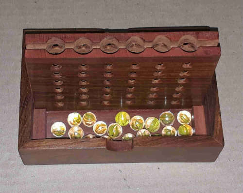 Connect 4 wood game