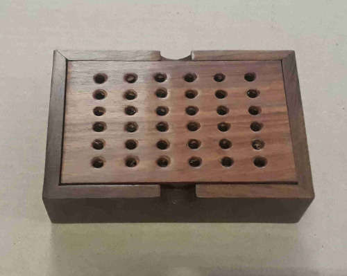 Connect 4 wood game