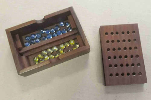 Connect 4 wood game