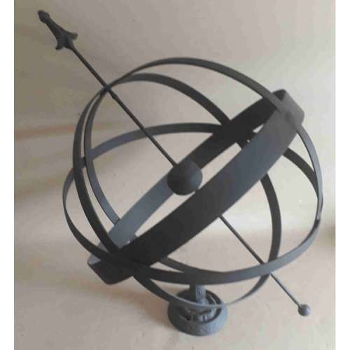 Armillary sphere. Garden decor