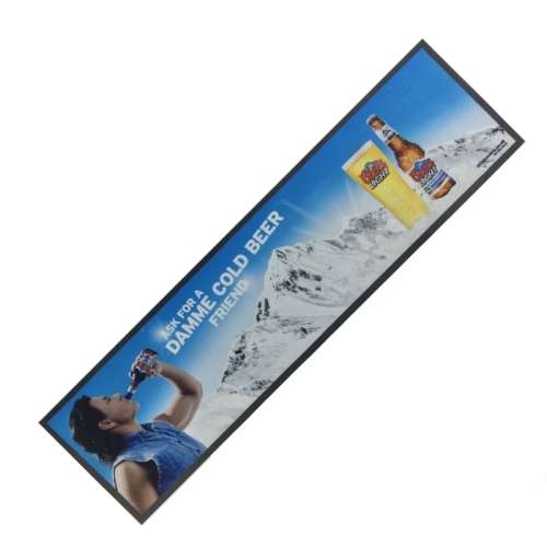Coors Light bar mat, wetstop/ bar runner