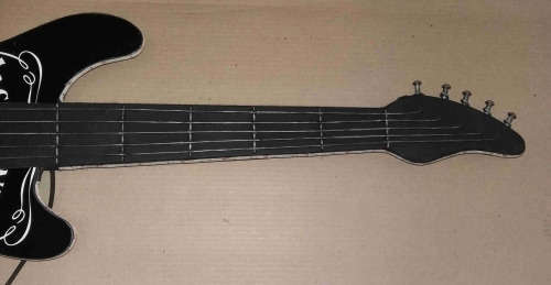 Jack Daniel's Guitar ,illuminated wall decor.