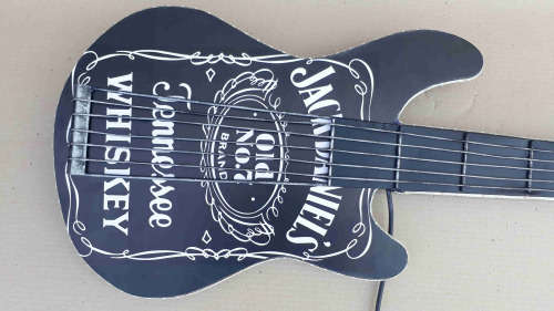 Jack Daniel's Guitar ,illuminated wall decor.