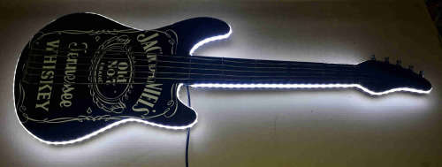 Jack Daniel's Guitar ,illuminated wall decor.